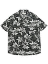 Hawaiian Floral Short Sleeve Shirt Black - ROLLING STUDIOS - BALAAN 2