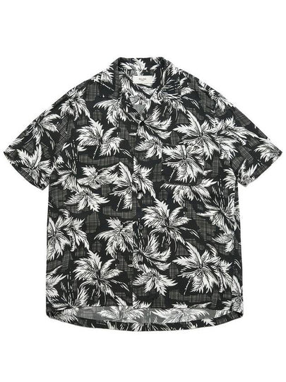 Hawaiian Shirt Floral Black - ROLLING STUDIOS - BALAAN 2