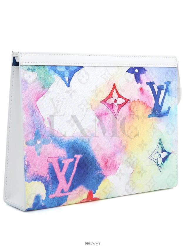 Limited Edition Clutch Monogram Watercolor M80460 Pochette Voyage - LOUIS VUITTON - BALAAN 4