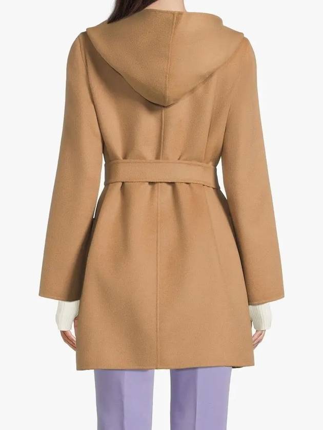 22SS Tondo TONDO wool hooded coat camel 60860319 024 - MAX MARA - BALAAN 4