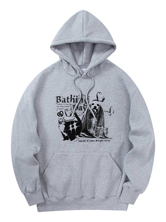 Bathing hood gray - RADINEO - BALAAN 2