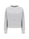 Shard Embroidered Logo Sweatshirt Grey - ISABEL MARANT - BALAAN 2