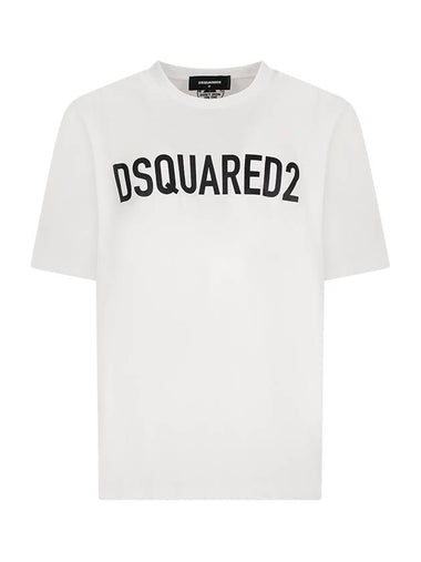 LOOSE FIT T-SHIRT WITH LOGO - DSQUARED2 - BALAAN 1