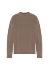 Crew Neck Long Sleeve T-Shirt Brown - ACNE STUDIOS - BALAAN 2