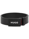 logo buckle leather belt 50480856 - HUGO BOSS - BALAAN 2