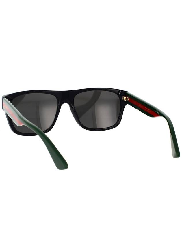 Eyewear Temple Square Sunglasses Black - GUCCI - BALAAN 5