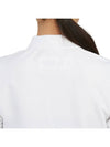 Women's Goody Emblem Short Sleeve PK Shirt White - HORN GARMENT - BALAAN 8