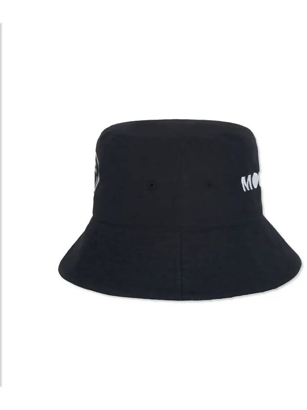 BIRDIE & SMILE Bucket Hat BLACK - MONBIRDIE GOLF - BALAAN 3