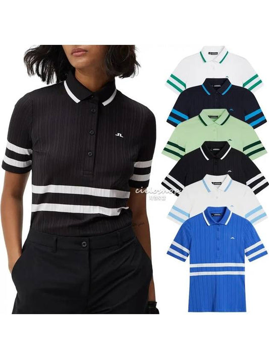 MOIRA Golf Polo Short Sleeve T-Shirt - J.LINDEBERG - BALAAN 1