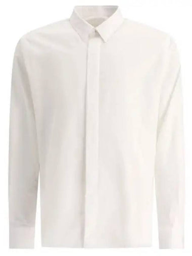 De Coeur Long Sleeve Shirt White - AMI - BALAAN 1