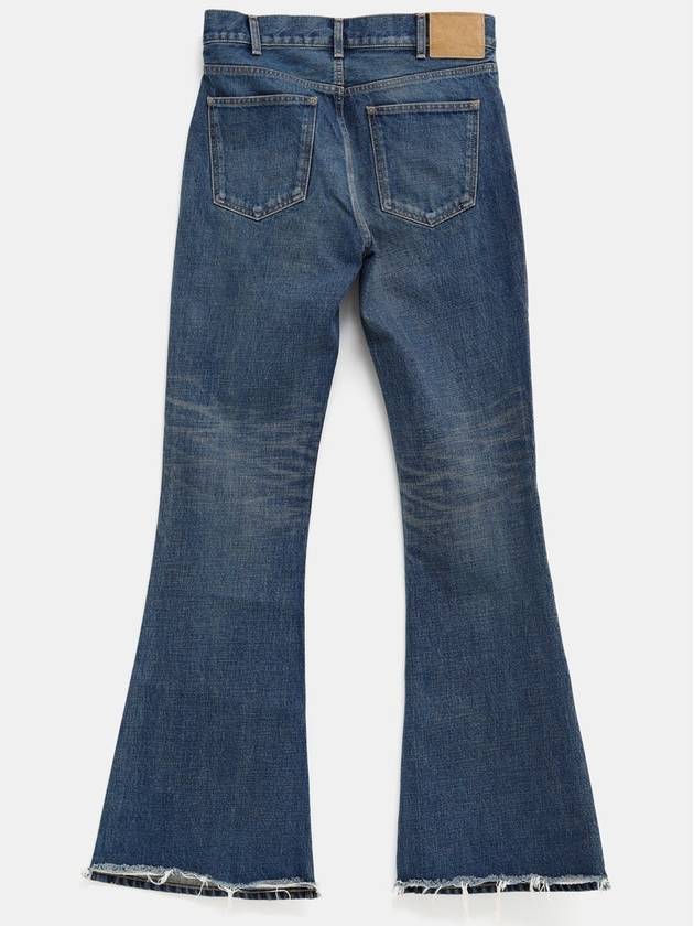 Macro Bootcut Jeans Dark Union Wash - CELINE - BALAAN 3