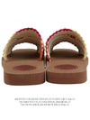 woody stitch flat mule slippers - CHLOE - BALAAN.