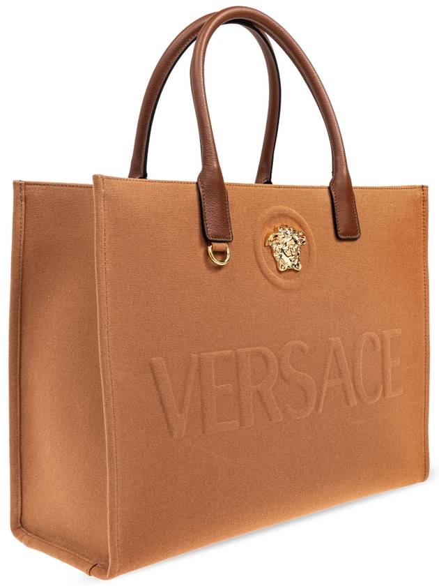 Versace Shopper Bag, Women's, Brown - VERSACE - BALAAN 4