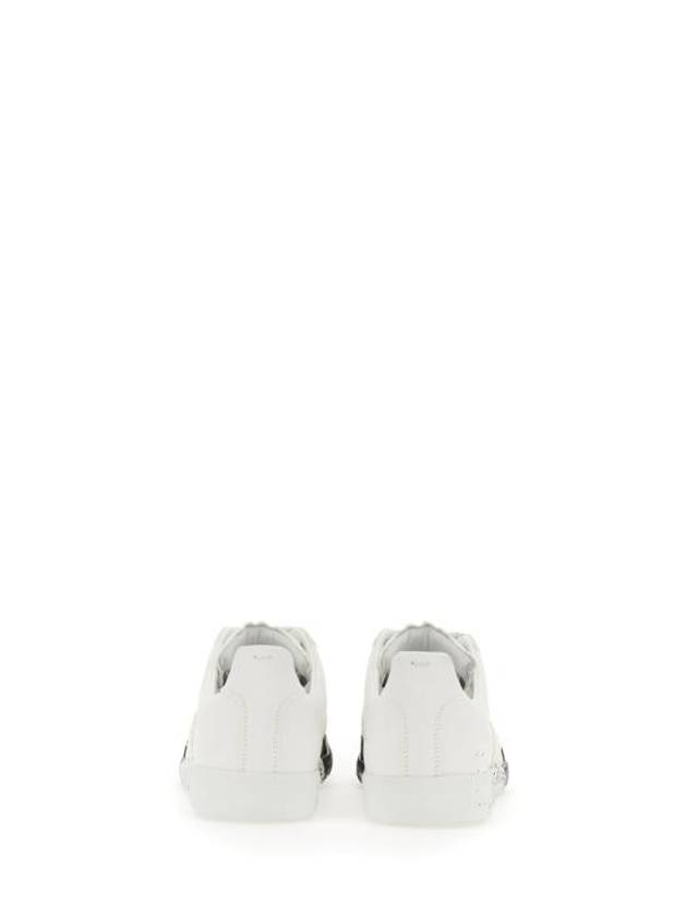 Replica Painting Low Top Sneakers White Black - MAISON MARGIELA - BALAAN 2