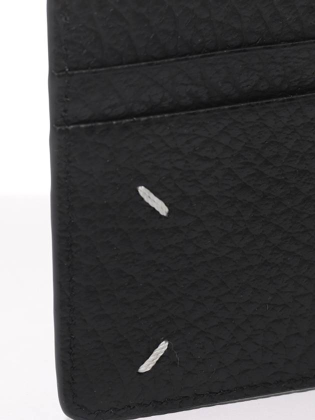 Four Stitch Card Wallet Black - MAISON MARGIELA - BALAAN 4