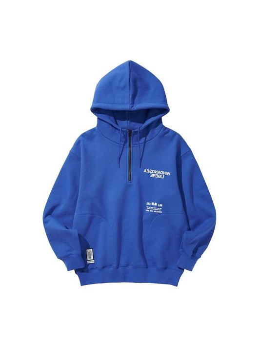 WDS x HARF ZIP HOODIE ROYAL BLUE - LIBERE - BALAAN 2