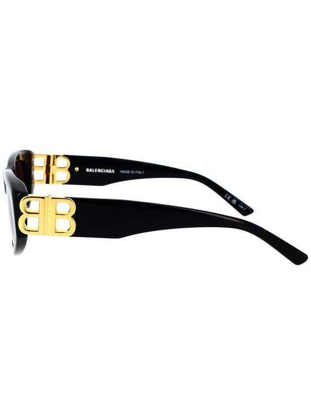 Women's BB Monogram Frame Sunglasses Black - BALENCIAGA - BALAAN 4