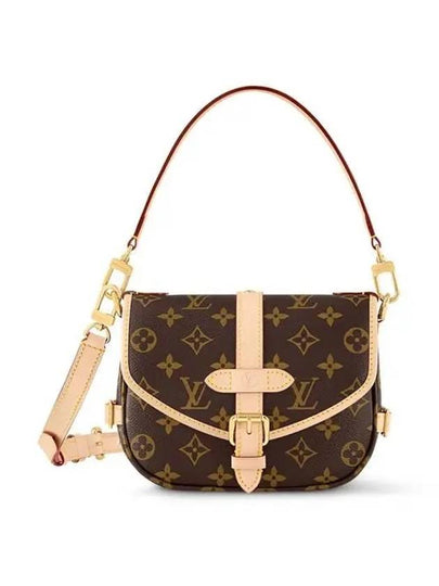 Monogram Saumur BB Shoulder Bag Brown - LOUIS VUITTON - BALAAN 2