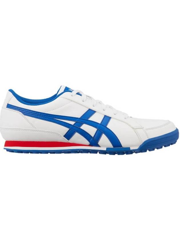 Gel Free Shot Spikeless Golf Shoes White Blue - ASICS - BALAAN 1