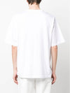 Logo Patch Cotton Short Sleeve T-Shirt White - ACNE STUDIOS - BALAAN 6