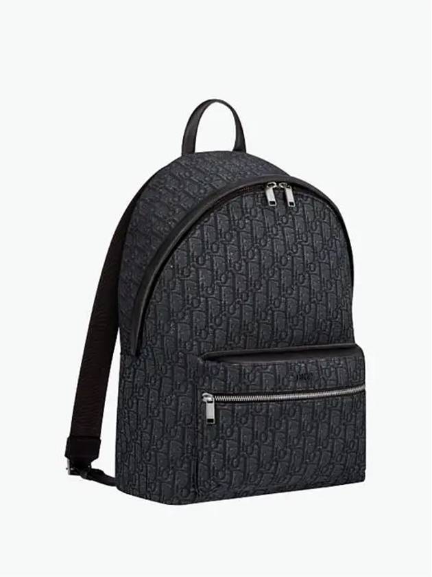 Oblique Rider Backpack Black - DIOR - BALAAN 4