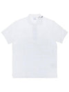 Monogram Motif Polo Shirt White - BURBERRY - BALAAN 2