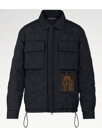 1A5VAS Monogram Light Padded Blouson - LOUIS VUITTON - BALAAN 1