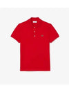 Men s Slim Fit Basic Polo Red - LACOSTE - BALAAN 1