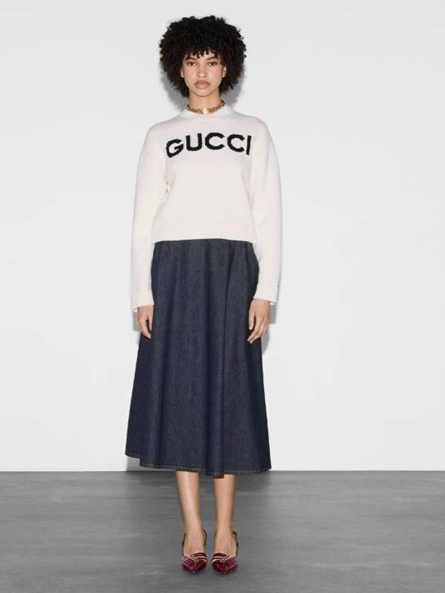 Gucci Sweaters White - GUCCI - BALAAN 3