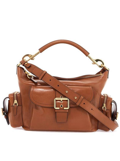 Camera Shiny Leather Shoulder Bag Clay Brown - CHLOE - BALAAN 2