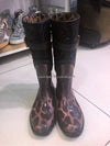 Women's Leopard Belted Rain Boots C08110 A9Z97 - DOLCE&GABBANA - BALAAN 5