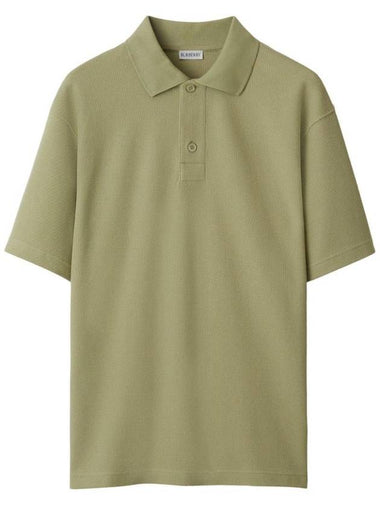 pique polo shirt - BURBERRY - BALAAN 1