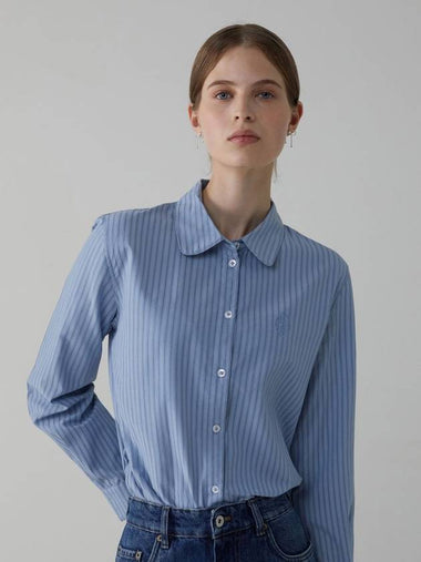 Sophie Classic Shirt_Blue - ITER - BALAAN 1