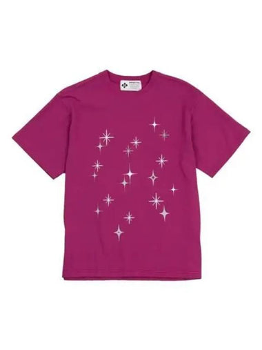 Starlight Short Sleeve T Shirt Magenta - HERETIC - BALAAN 1