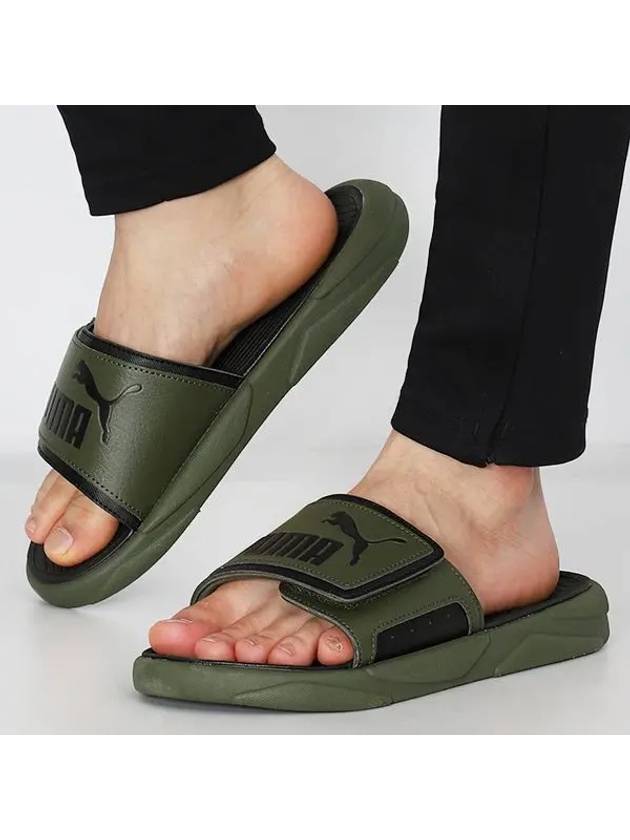 Royal Cat Comfort Velcro Slippers Green - PUMA - BALAAN 2