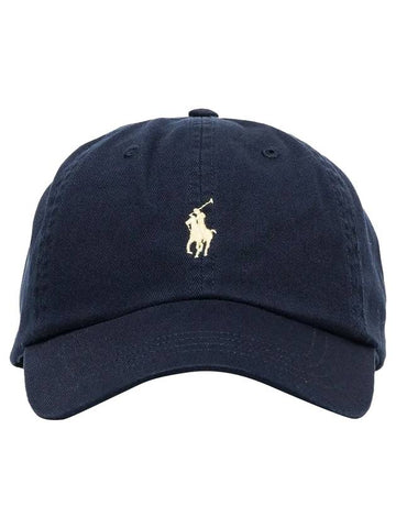 Embroidered Pony Ball Cap Navy - POLO RALPH LAUREN - BALAAN 1