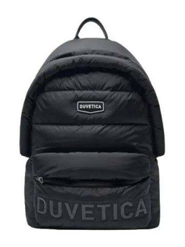 Romolo black backpack bag - DUVETICA - BALAAN 1