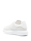 Round Toe Knitted Low Top Sneakers White - ALEXANDER MCQUEEN - BALAAN 5