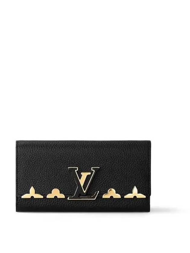 Capucines Long Wallet Black - LOUIS VUITTON - BALAAN 2