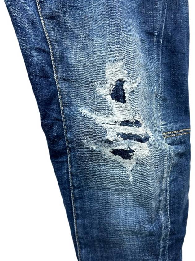 Tidy Biker Jeans Blue - DSQUARED2 - BALAAN 4