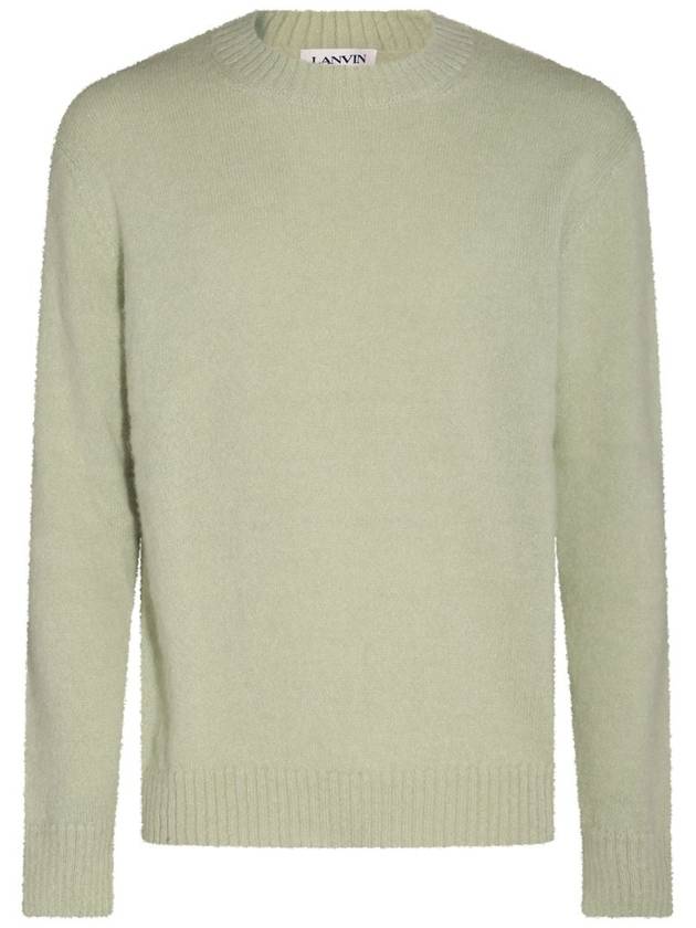 Lanvin Sage Wool And Mohair Blend Sweater - LANVIN - BALAAN 1