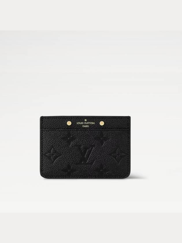 Monogram Empreinte Card Wallet Black - LOUIS VUITTON - BALAAN 2