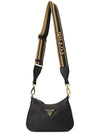 Leather Shoulder Bag Black - PRADA - BALAAN 8