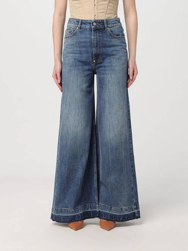 Jeans a zampa Stella McCartney in denim - STELLA MCCARTNEY - BALAAN 1