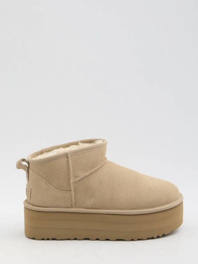 Classic Ultra Mini Platform Winter Boots Sand - UGG - BALAAN 2