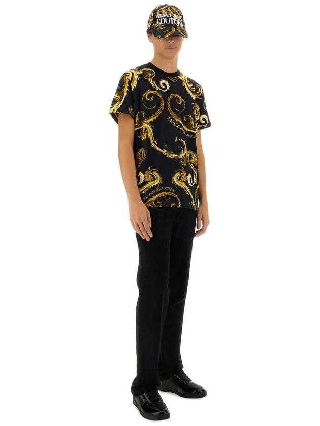 Versace Jeans Couture "Chromo Couture" Tshirt - VERSACE - BALAAN 2