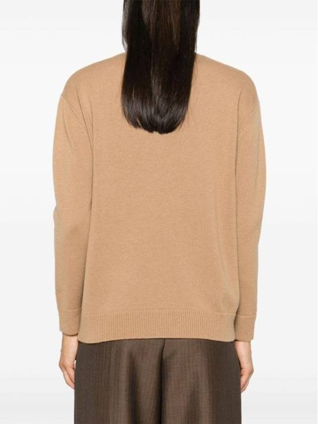 Plata Knit Top Brown - MAX MARA - BALAAN 4