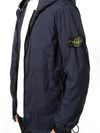 Wappen Patch Skin Touch Nylon Hooded Jacket Navy - STONE ISLAND - BALAAN 5