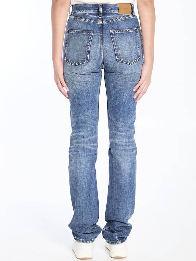 90's Slim Jeans Blue Denim - SAINT LAURENT - BALAAN 5