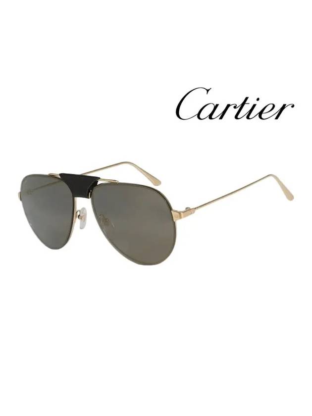 Eyewear Boeing Metal Sunglasses Grey - CARTIER - BALAAN 3